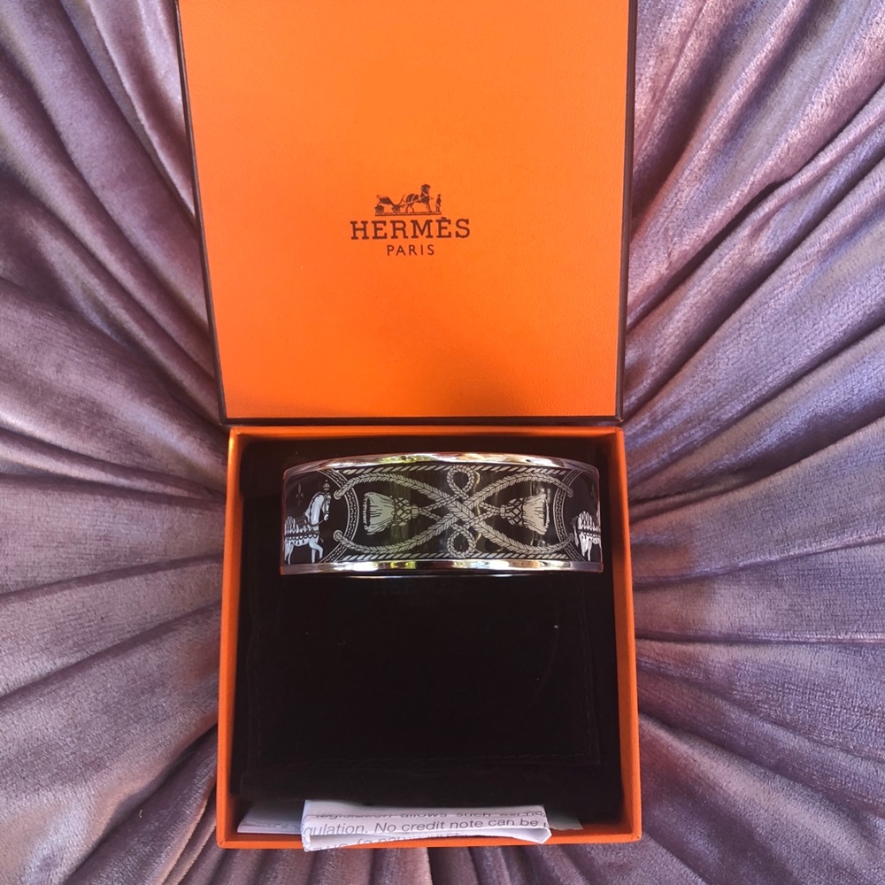 BRAND NEW HERMES π Grand Apparat 2 bangle - Picture 3 of 8